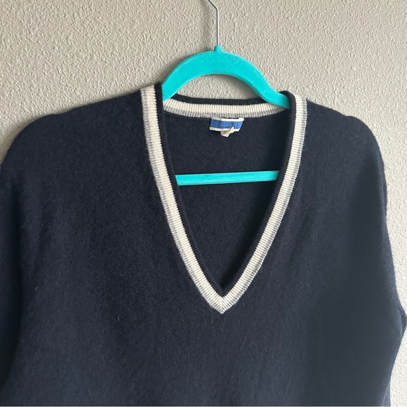 J. Crew Black V-Neck Sweater - Picture 6 of 12